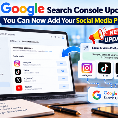 Google Search Console Update: You Can Now Add Your Social Media Profiles