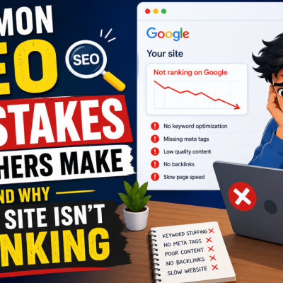 Common SEO Mistakes Freshers Make, And Why Your Site Isn’t Ranking